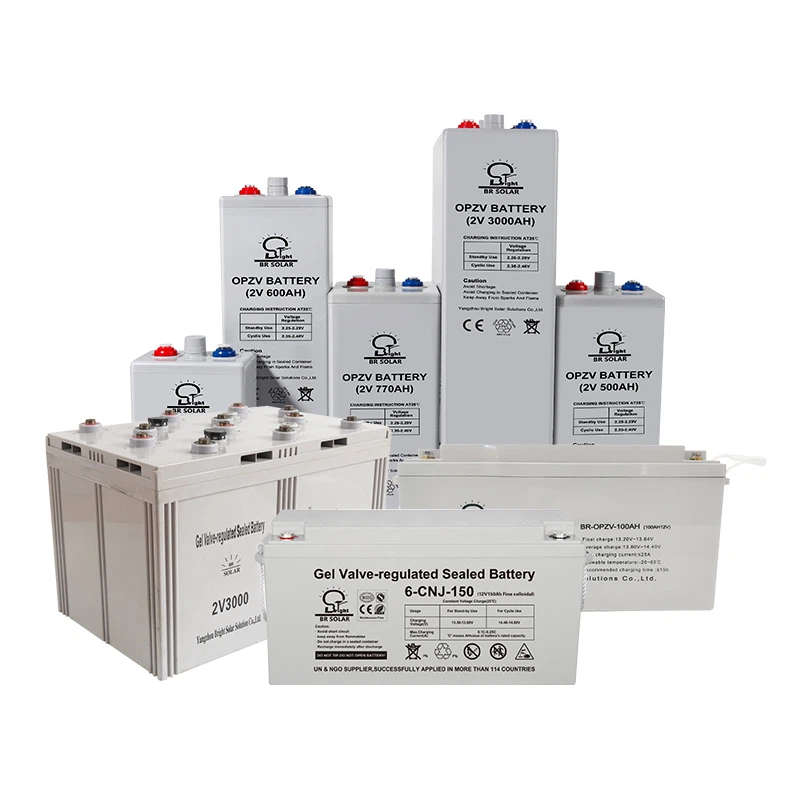 Cho vann batri solè jèl batri OPzV batri